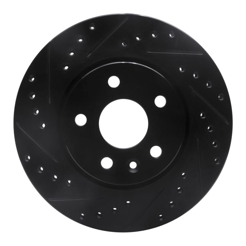 R1 Concepts — R1 11-23 Chevrolet Bolt EUV Front Right Drilled & Slotted Black Brake Rotor
R1 Brake Rotor Drill
