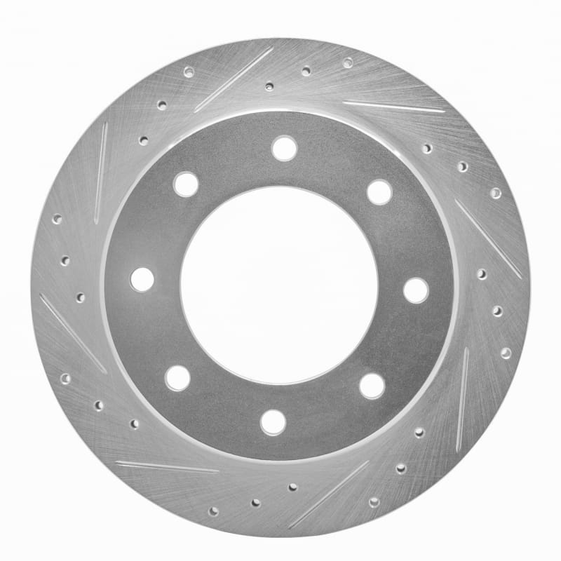 R1 Concepts — R1 00-11 Cadillac DTS Rear Left Drilled & Slotted Silver Brake Rotor
R1 Brake Rotor Drill