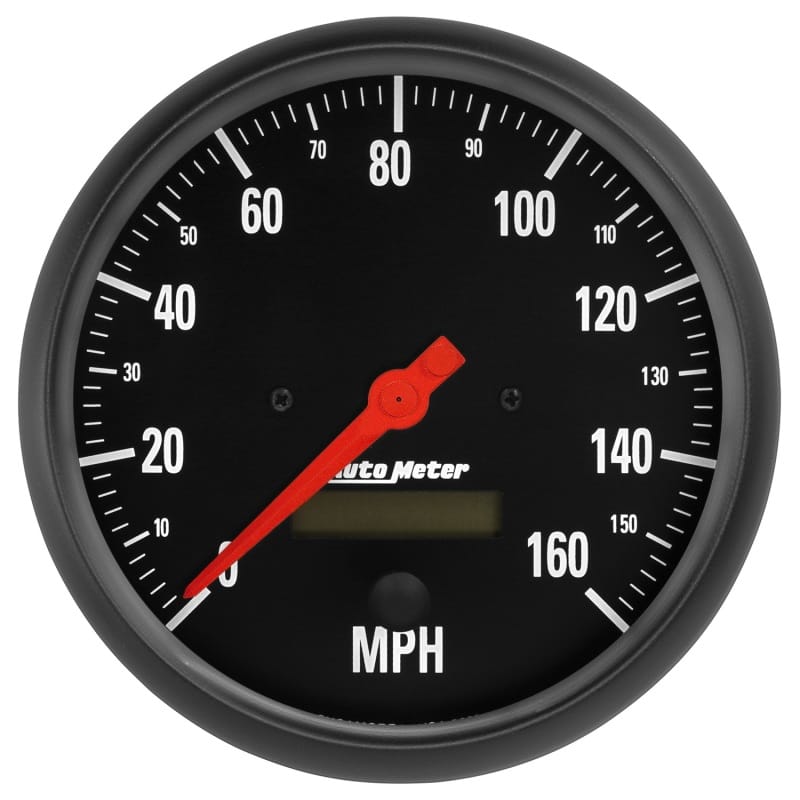AutoMeter — Autometer Z-Series 0-160MPH 5in. Electric Programmable W/LCD ODO Speedometer Gauge
5" SPD 160MPH ELEC Z