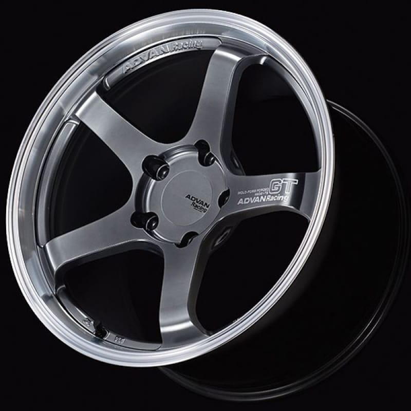 Advan — Advan GT Beyond 18x9 +45 5x100 Machining and Hyper Platinum Black Wheel