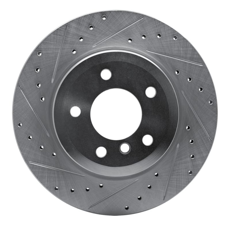 R1 Concepts — R1 08-13 BMW 135I Rear Left Drilled & Slotted Silver Brake Rotor
R1 Brake Rotor Drill