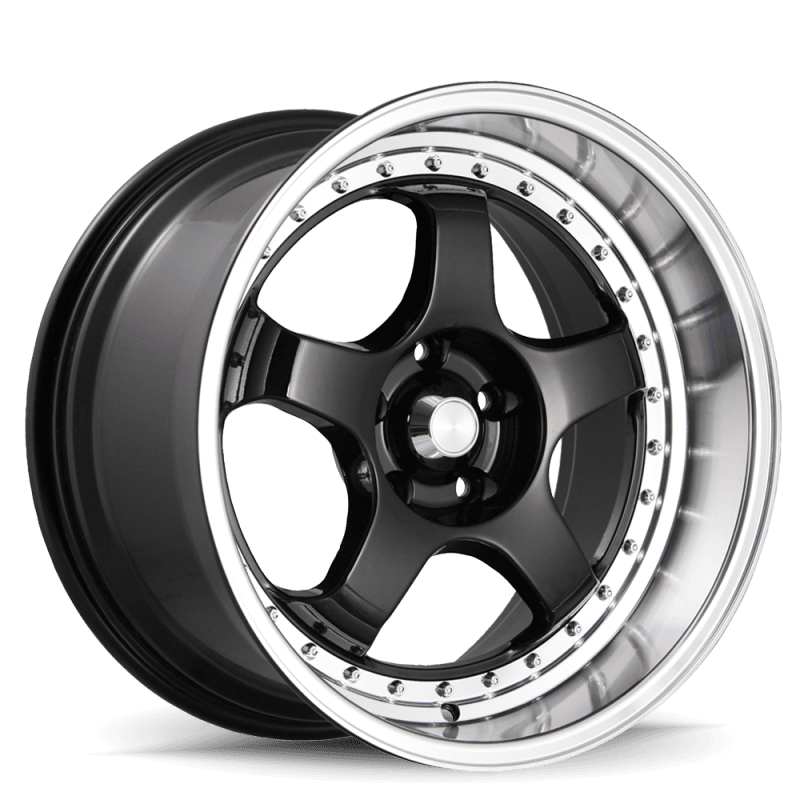 Konig — Konig SSM 18x10 5x114.3 ET15 Gloss Black w/ Machined Lip