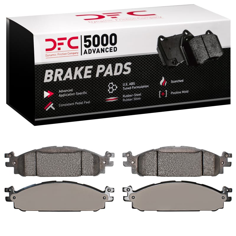 DFC — DFC 11-19 Ford Taurus (Excl SHO) Front 5000 Advanced Ceramic Brake Pads
DFC Brake Pad Set