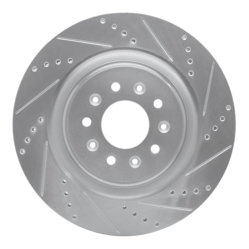 R1 Concepts — R1 00-06 Jaguar XJR Front Right Drilled & Slotted Silver Brake Rotor
R1 Brake Rotor Drill