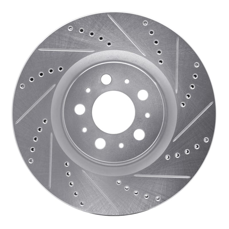 R1 Concepts — R1 04-07 Volvo V70 Front Right Drilled & Slotted Silver Brake Rotor
R1 Brake Rotor Drill