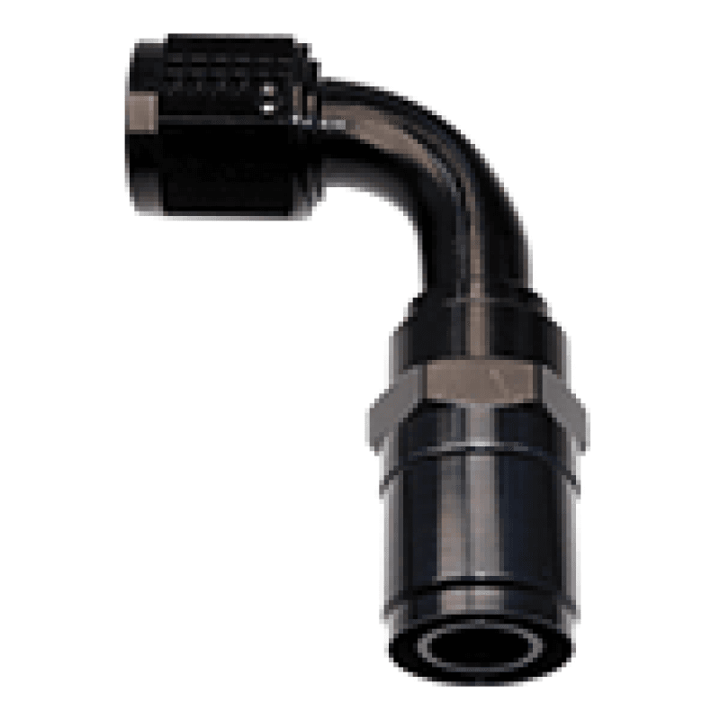 Fragola — Fragola -16AN Race-Rite Crimp-On Hose End 90 Degree