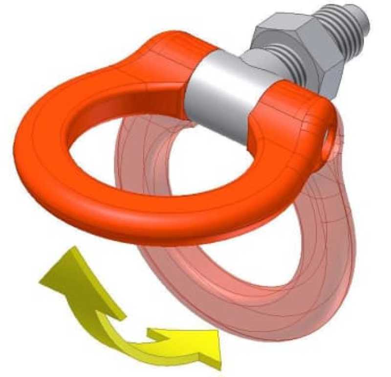 Cusco — Cusco Tow Hook Swivel Joint Rear Honda Fit