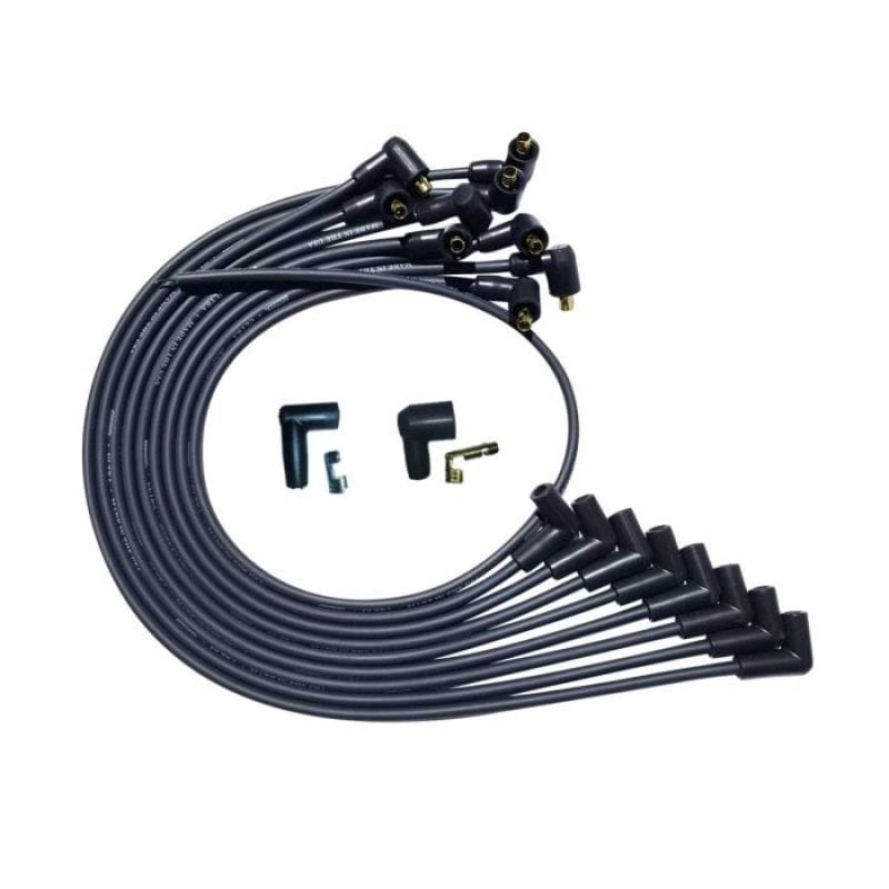 Moroso — Moroso SBC Over Valve Cover Unsleeved 90 Deg Non-HEI Ultra Spark Plug Wire Set
