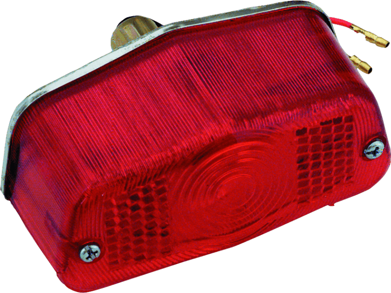 Bikers Choice — Tail Lamp, Fits XL, Big Twin, custom applications