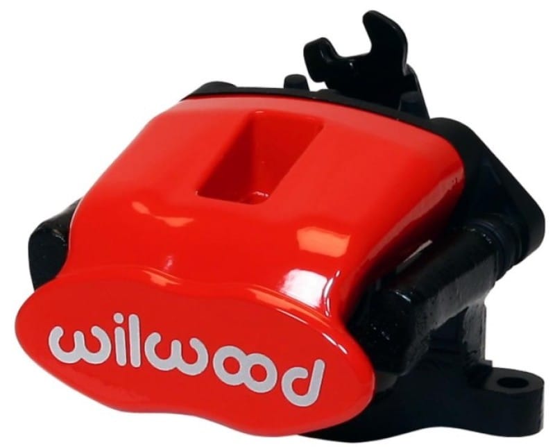 Wilwood — Wilwood Caliper-Combination Parking Brake-L/H-Red 41mm piston .81in Disc
BRAKE CALIPER