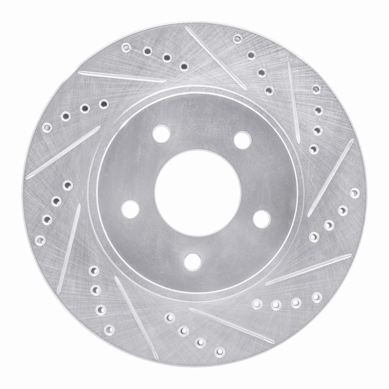 R1 Concepts — R1 02-07 Chevrolet Equinox Front Right Drilled & Slotted Silver Brake Rotor
R1 Brake Rotor Drill