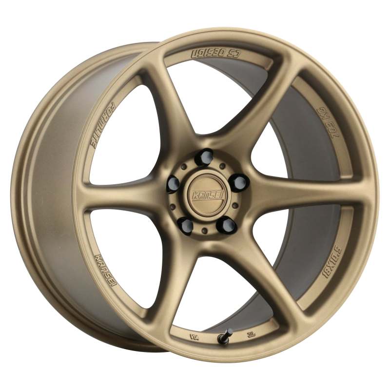 Kansei — Kansei K11B Tandem 18x9in / 5x114.3 BP / 35mm Offset / 73.1mm Bore - Bronze Wheel