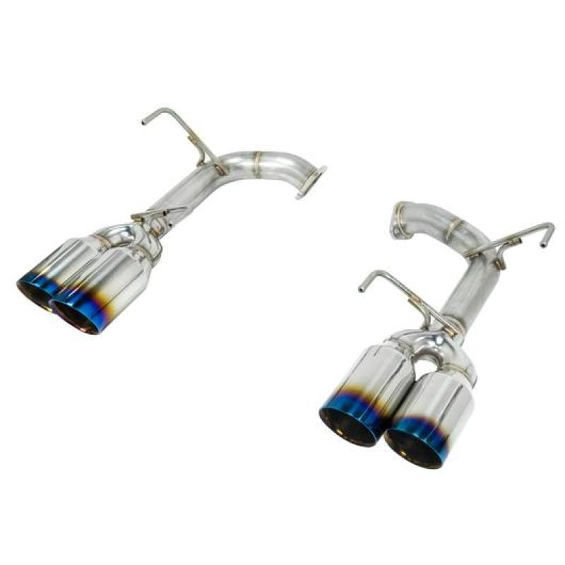 Remark — Remark Subaru WRX STi VA Axle Back Exhaust w/ Titanium Stainless Double Wall Tip - 4 Inch Version