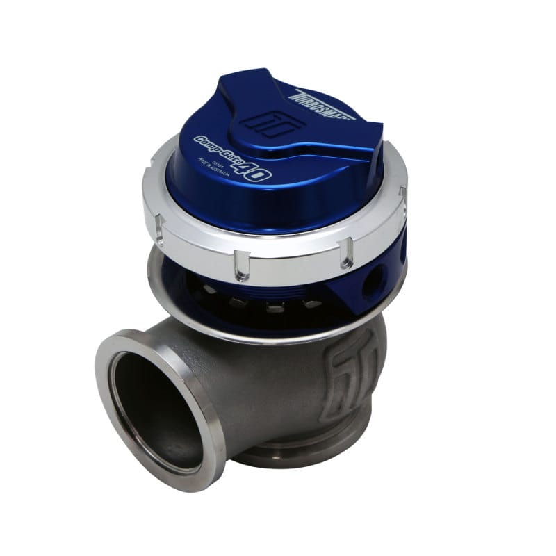 Turbosmart — Turbosmart WG40 Gen V Comp-Gate 40mm - 14 PSI Blue
Gen-V Wastegate