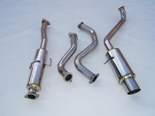 Invidia — Invidia 88-91 CRX EF8 60mm (101mm tip) N1 Cat-back Exhaust