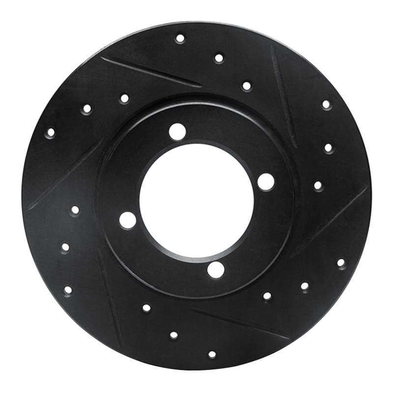 R1 Concepts — R1 67-74 Opel Manta Front Right Drilled & Slotted Black Brake Rotor
R1 Brake Rotor Drill