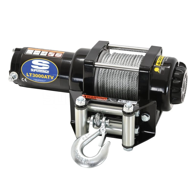 Superwinch — Superwinch 3000 LBS 12V DC 3/16in x 50ft Steel Rope LT3000 Winch
Winch