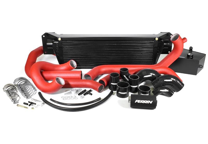 Perrin Performance — PERRIN 15-21 Subaru WRX/STI Front Mount Intercooler Core + Mounting Beam - Black Core