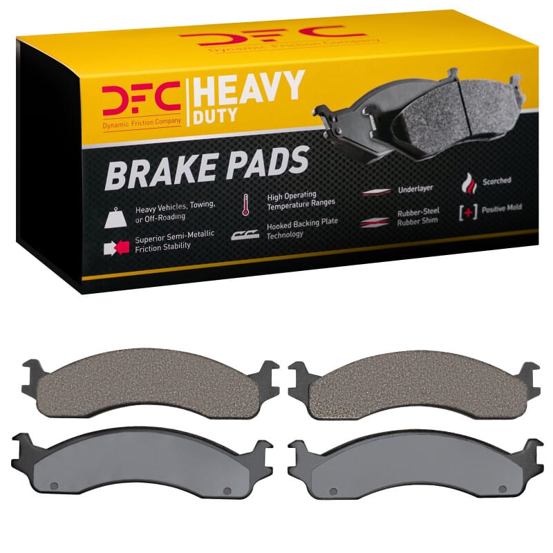 DFC — DFC 95-07 Ford E-150 Econoline Front Heavy Duty Pads - Semi Metallic
DFC Brake Pad Set