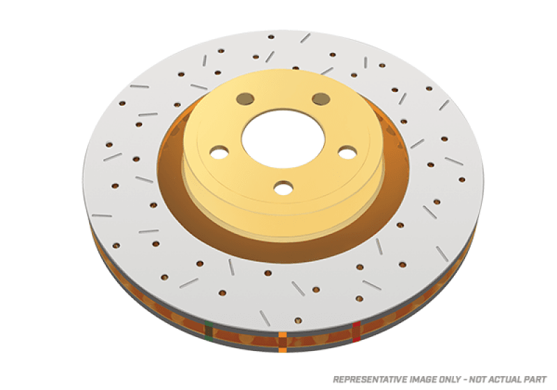 DBA — DBA 94-04 Mustang Cobra/Bullitt/Mach1 Rear Drilled & Slotted 4000 Series Rotor
XS 4000 Series
Brake Rotor