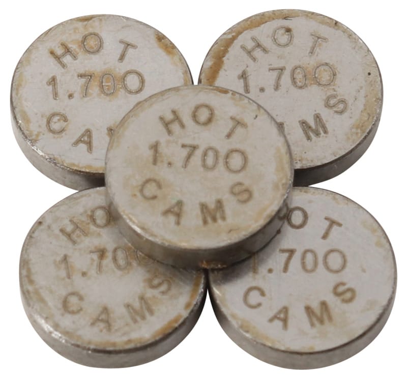 Hot Cams — Hot Cams 08-13 Yamaha WR 250 R Dual Sport 250cc 1.70mm Shim Kit - 5 Pack