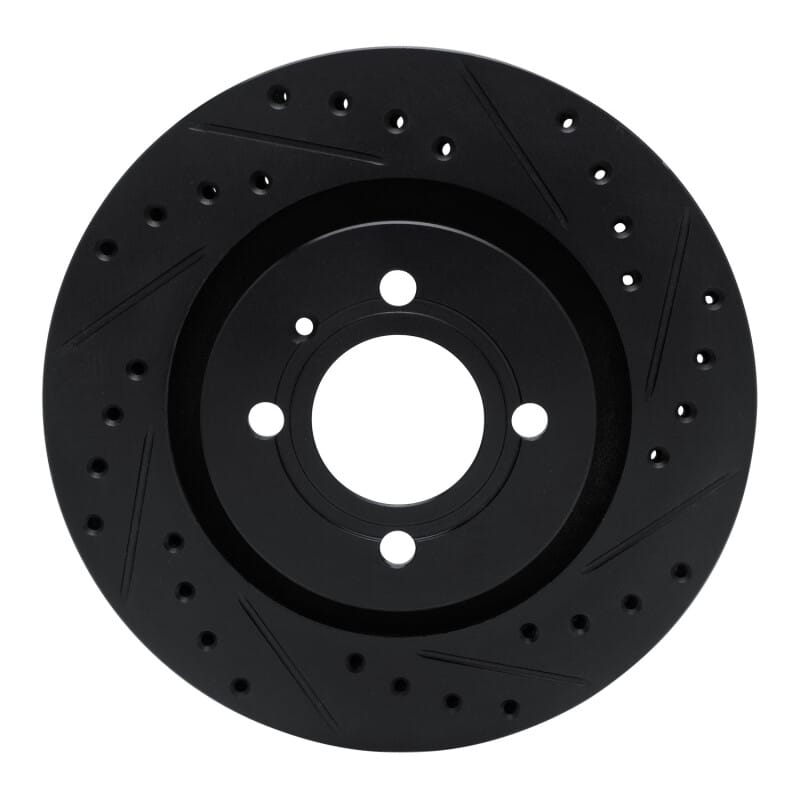 R1 Concepts — R1 90-93 Volkswagen CORRADO Front Right Drilled & Slotted Black Brake Rotor
R1 Brake Rotor Drill