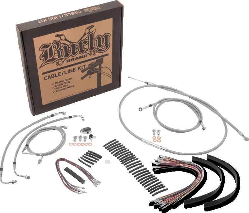 Burly Brand — Burly Brand Control Kit 18in - Stainless Steel