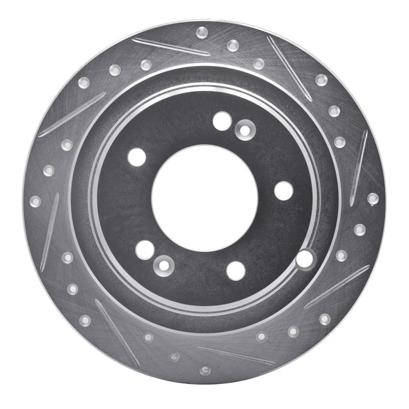 R1 Concepts — R1 04-06 Kia AMANTI Rear Right Drilled & Slotted Silver Brake Rotor
R1 Brake Rotor Drill