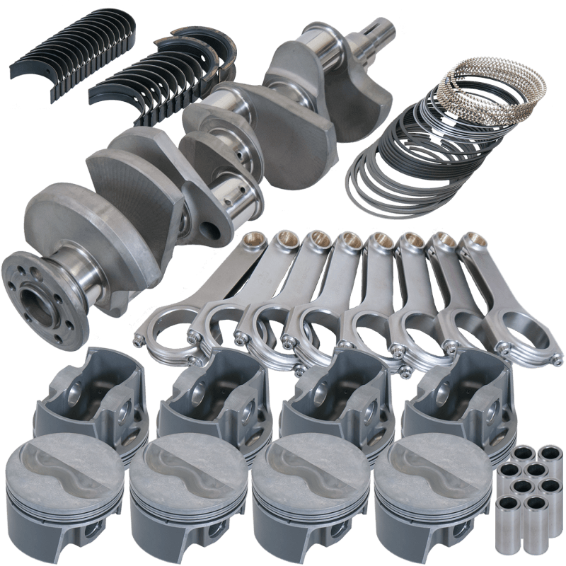 Eagle — Eagle Chrysler RB 4.150in Crank 6.760in H-Beam -8cc Flat Top 4.350in Pistons Balanced Assembly
Bal Competition Assy