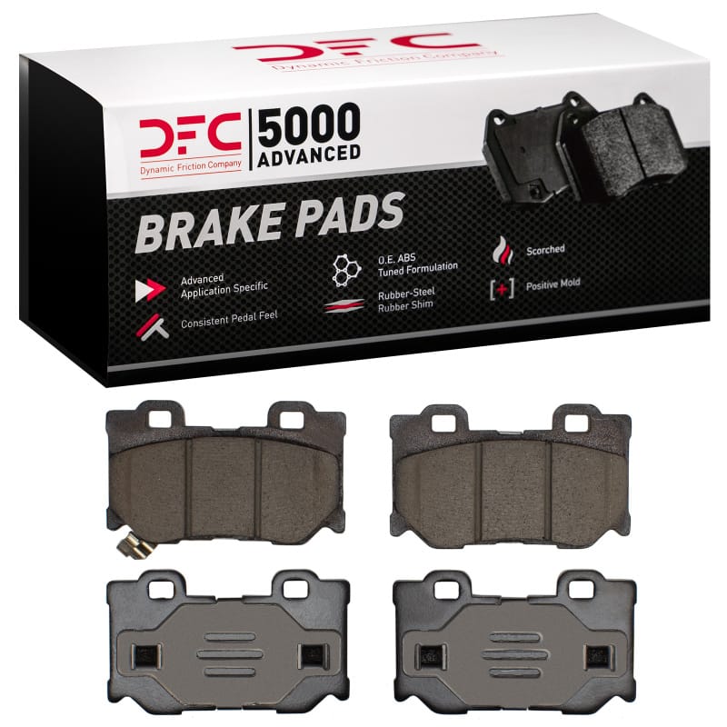DFC — DFC 08-25 Infiniti G37 Rear 5000 Advanced Ceramic Brake Pads
DFC Brake Pad Set