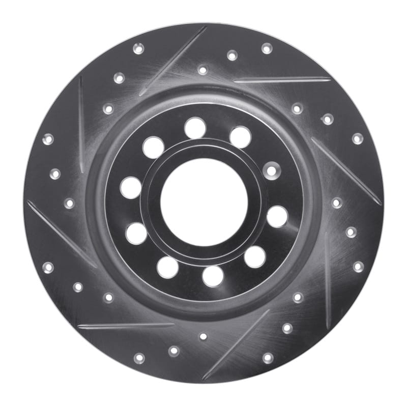R1 Concepts — R1 05-18 Audi Q3 (Mexico) Rear Left Drilled & Slotted Silver Brake Rotor
R1 Brake Rotor Drill