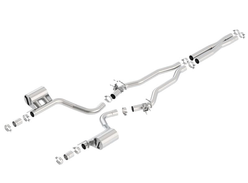 Borla — Borla 2015 Dodge Charger Hellcat 6.2L V8 ATAK Catback Exhaust w/ Valves No Tips Factory Valance
Cat-Back System