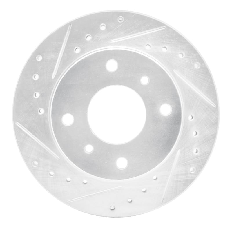 R1 Concepts — R1 89-96 Nissan 240SX Front Left Drilled & Slotted Silver Brake Rotor
R1 Brake Rotor Drill