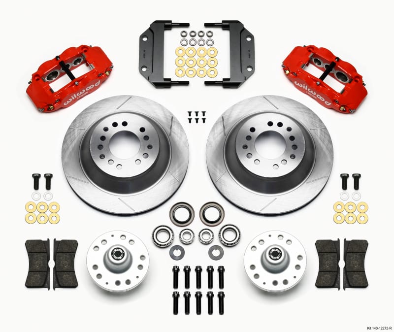Wilwood — Wilwood Narrow Superlite 6R Front Hub & 1PC Rtr Kit 12.88in-Red Magnum Force Drop Spindle
BRAKE KIT