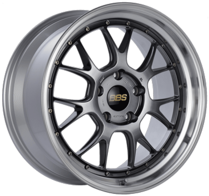 BBS — BBS LM-R 19x9.5 5x112 ET38 Diamond Black Center Diamond Cut Lip Wheel -82mm PFS/Clip Required