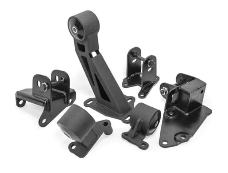 Innovative Mounts — Innovative 96-00 Civic J-Series Black Steel Mounts 75A Bushings (EG/DC Subframe)