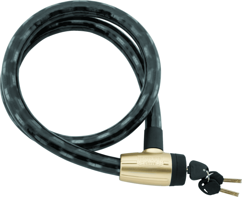 BikeMaster — Bully Lock Heavy Duty 5.5 Chain PVC Coated Integrated Lock