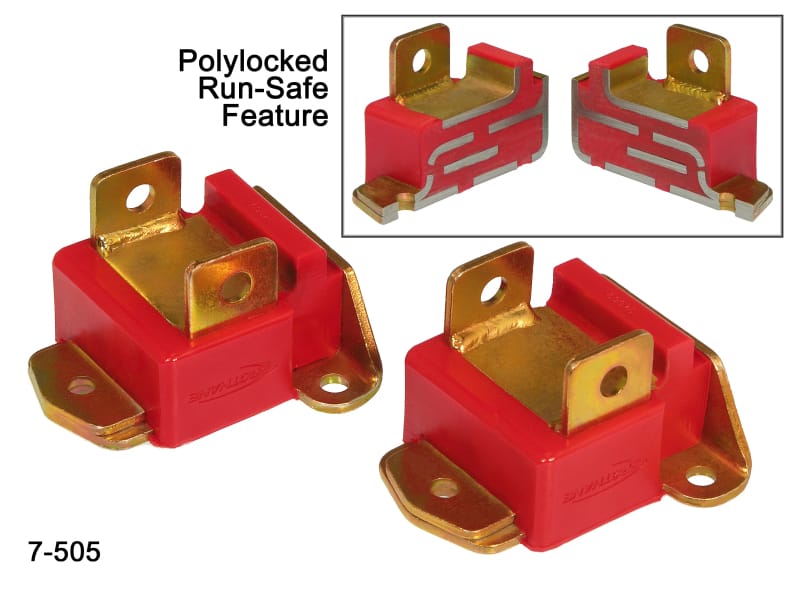 Prothane — Prothane GM Motor Mounts - Type B Tall - Red
ENGINE MOUNTS