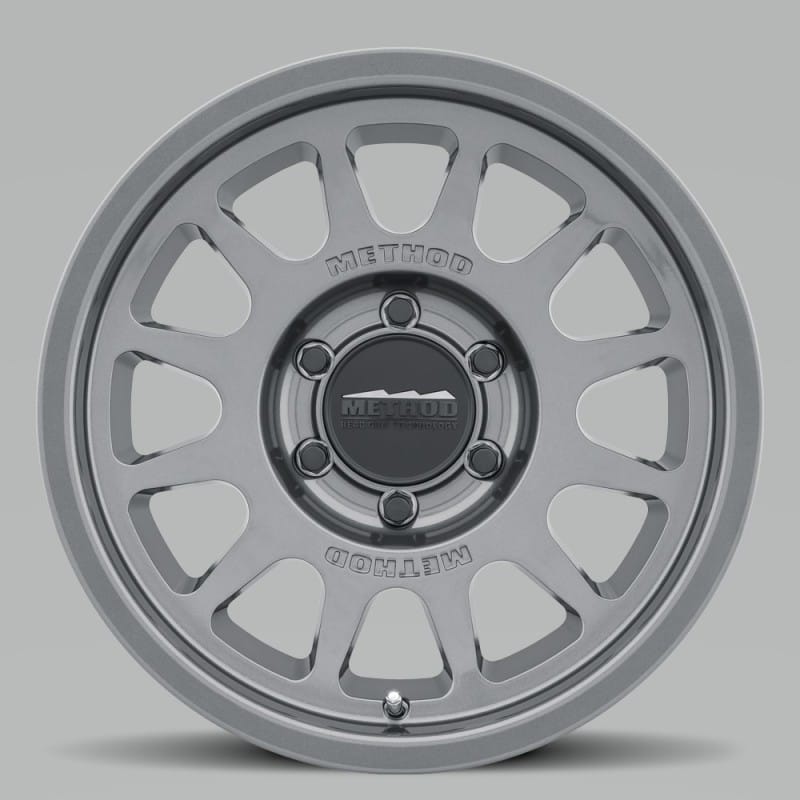 Method Wheels — Method MR703 17x8.5 0mm Offset 6x5.5 106.25mm CB Gloss Titanium Wheel