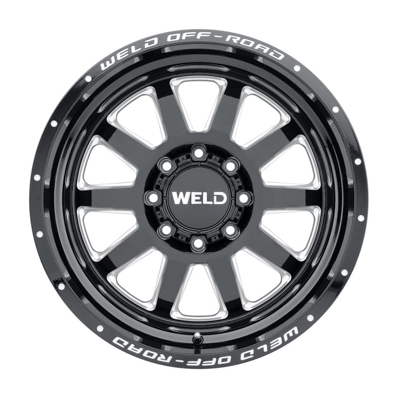 Weld — Weld Off-Road W102 20X10 Stealth 5X139.7 5X150 ET-18 BS4.75 Gloss Black MIL 110.2
