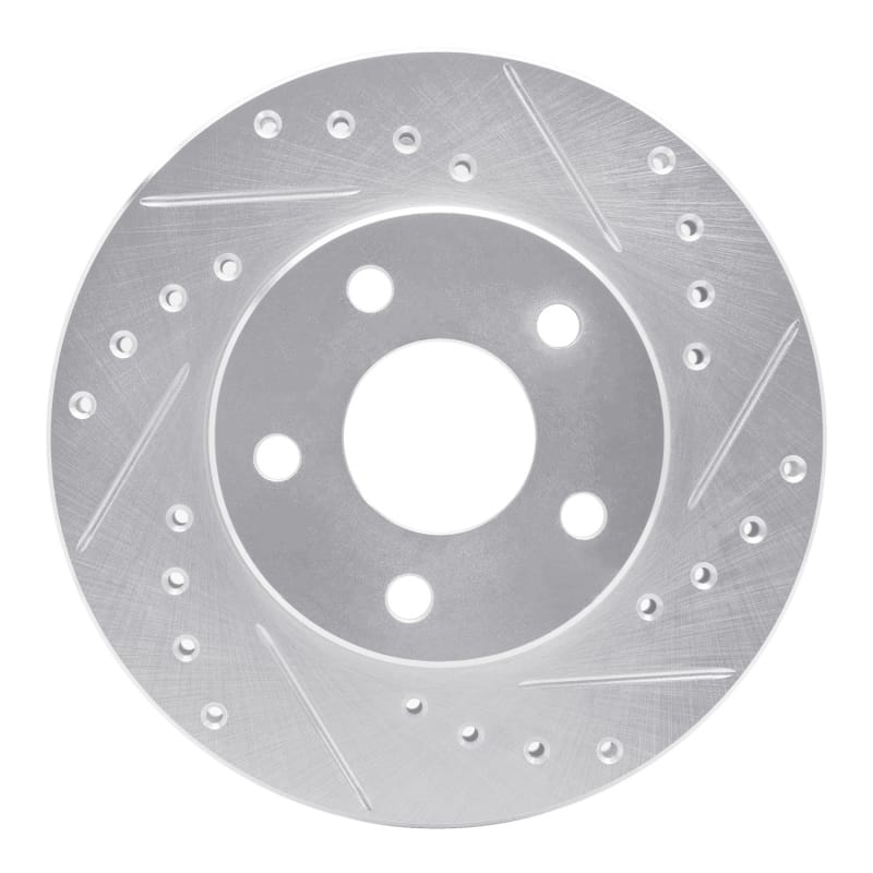 R1 Concepts — R1 85-91 Buick SKYHAWK Front Right Drilled & Slotted Silver Brake Rotor
R1 Brake Rotor Drill