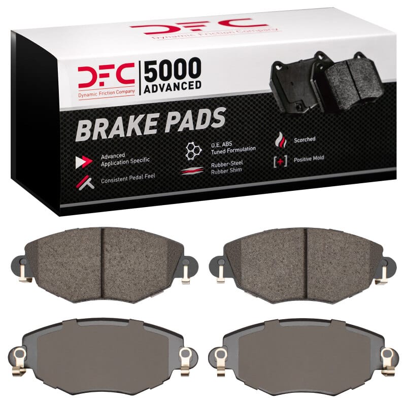 DFC — DFC 01-08 Ford Mondeo (Mexico) Front 5000 Advanced Low Metallic Brake Pads
DFC Brake Pad Set