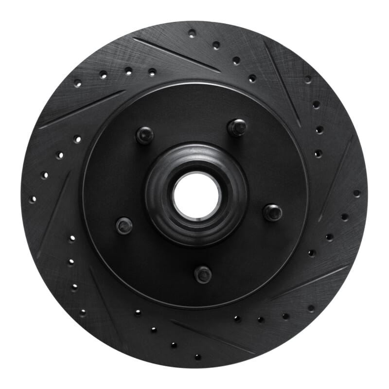 R1 Concepts — R1 99-04 Ford Expedition Front Right Drilled & Slotted Black Brake Rotor
R1 Brake Rotor Drill