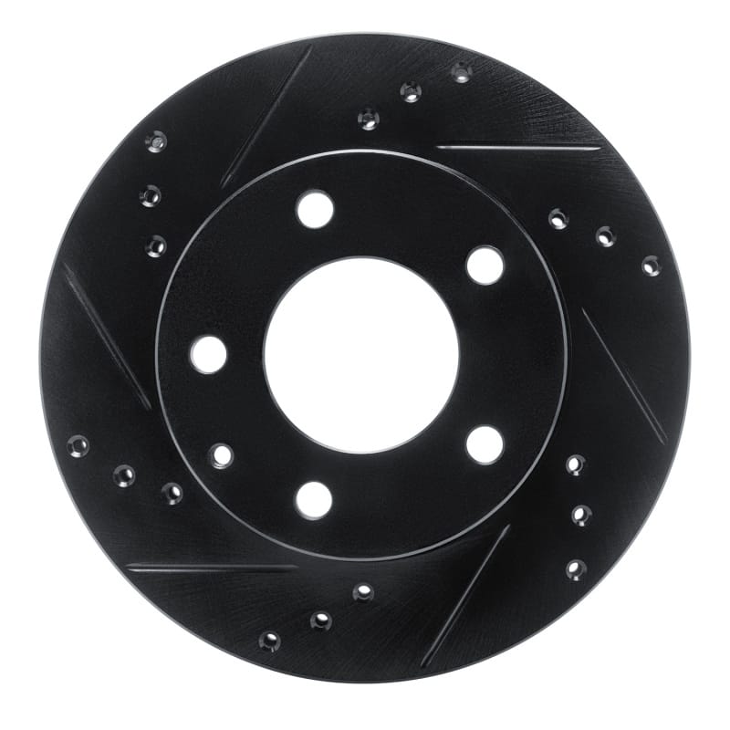 R1 Concepts — R1 92-93 Mazda MPV Front Left Drilled & Slotted Black Brake Rotor
R1 Brake Rotor Drill