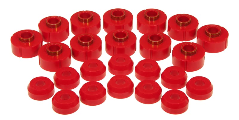 Prothane — Prothane 63-91 Jeep Wagoneer Body Mount - Red
BODY/SUB-FRAME MNTS