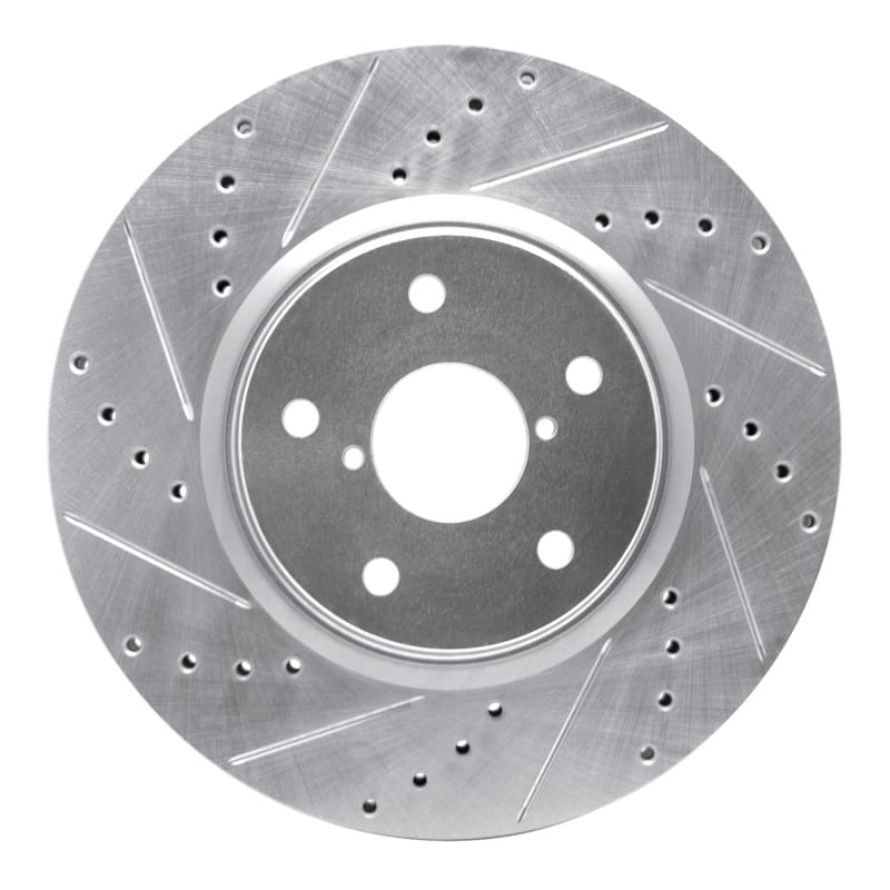 R1 Concepts — R1 06-21 Subaru Legacy Front Left Drilled & Slotted Silver Brake Rotor
R1 Brake Rotor Drill