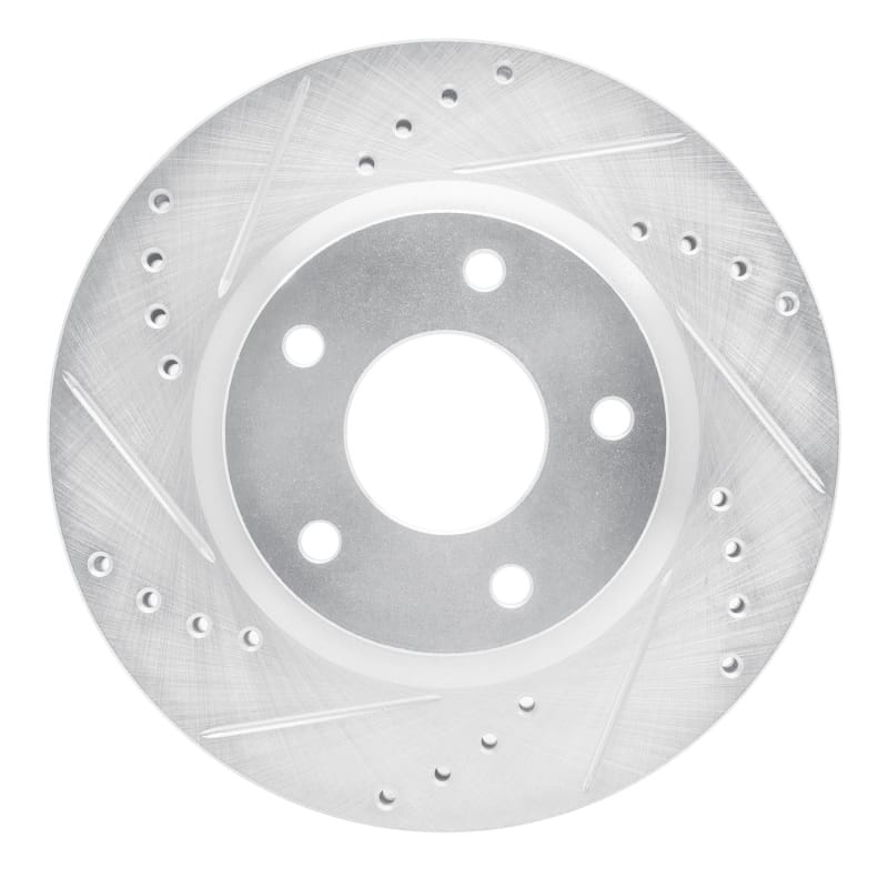 R1 Concepts — R1 13-19 Nissan SENTRA Front Left Drilled & Slotted Silver Brake Rotor
R1 Brake Rotor Drill