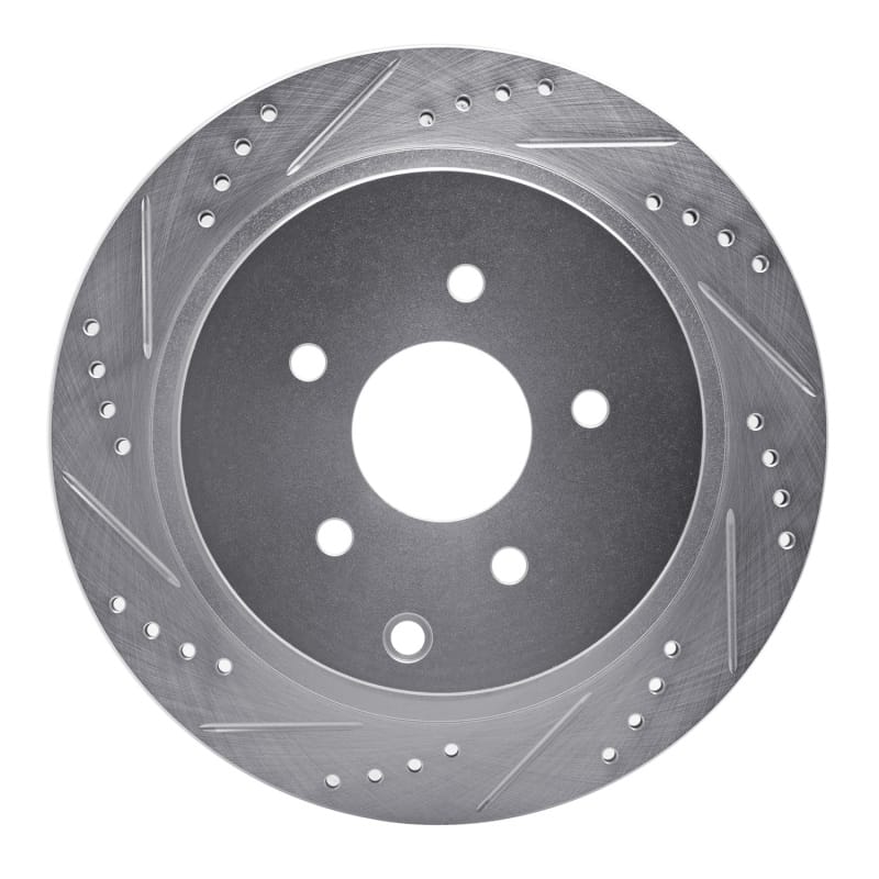 R1 Concepts — R1 03-24 Infiniti FX45 Rear Left Drilled & Slotted Silver Brake Rotor
R1 Brake Rotor Drill