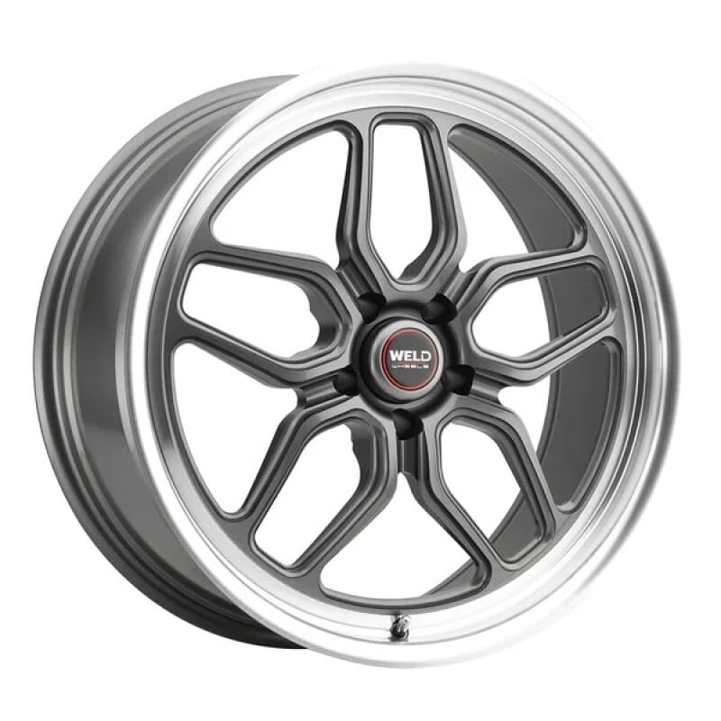 Weld — Weld S108 22X12 Laguna 5X127 ET-57 BS4.25 Gloss Gun Diamond Lip 78.1