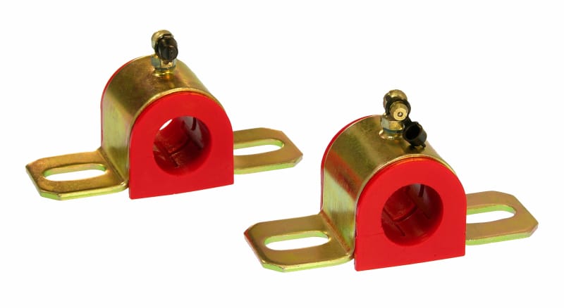 Prothane — Prothane Universal 90 Deg Greasable Sway Bar Bushings - 1in - Type B Bracket - Red
SWAY BAR BUSHINGS